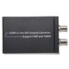NK-M009 HDMI To Two SDI Converter Audio Adapter Support 720P/1080P EU Plug