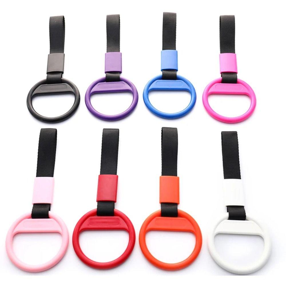 Warning Round Car Hand Pull Ring Round Shape Round Rear Bumper Warning Ring Auto Decoration