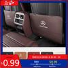 GLC GLB 2 шт. Защитная накладка на спинку сиденья автомобиля, противоударные коврики, грязезащитная накладка для Mercedes Benz AMG A C E Class W201 W210 W108 W204 W205 W