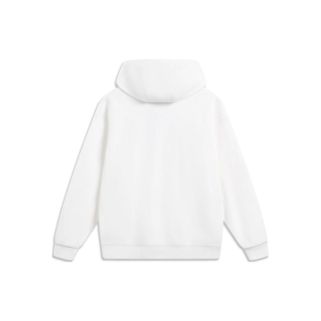 Li Ning CF Adventure Series Playful Wild Letter Print Флисовый пуловер Толстовка унисекс толстовка Off-White AWDTB01-2