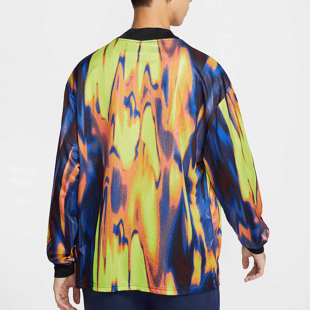 Nike Футболка Dri-Fit Outdoor Casual с круглым вырезом и длинным рукавом, мужские топы, светло-мангово-желтый, ярко-бордовый, волчий серый FZ0561-643