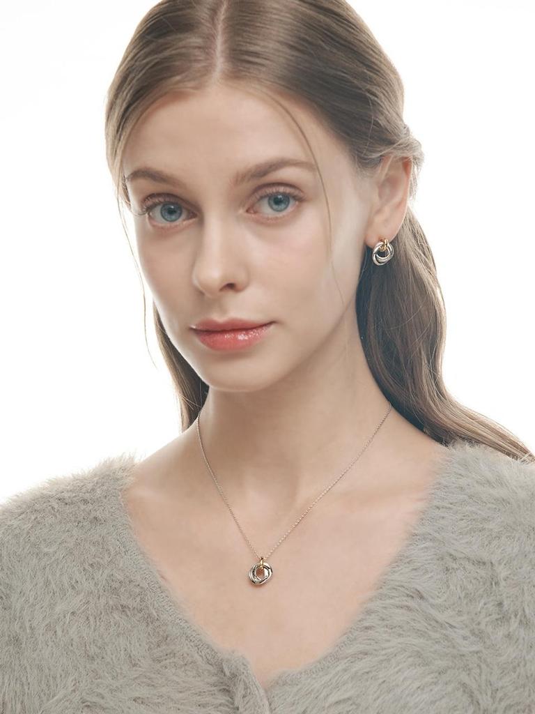 Straw Simple Necklace ELBRNN216