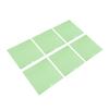 6PCS Cutting Mat 12x12 Inch Green Gridded Craft Sewing Cutting Board for DIY Handicraft