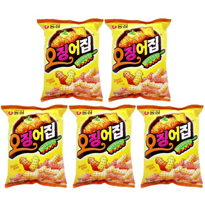 Nongshim Butter Grilled Squid Snack (78g) (3 Options)