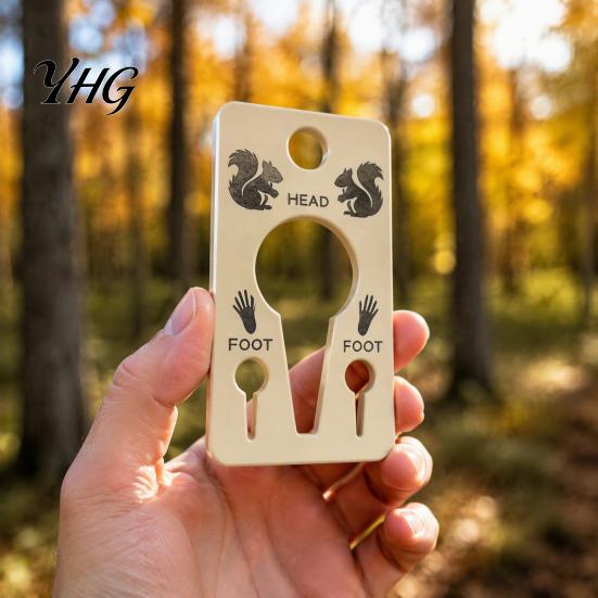 Outdoor Game Field Kit Squirrel Processing Tool for Hunting, Portable Animal Skinning Tool, Handling Durable Compact Hunting Accessory And Activities