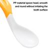 Гибкие ложки для младенцев Тренировочные ложки для малышей Легкая ручка Многоразовые для кормления