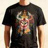 Винтажная футболка Oingo Boingo Dia De Los Muertos Хлопок Черный S4XL Унисекс