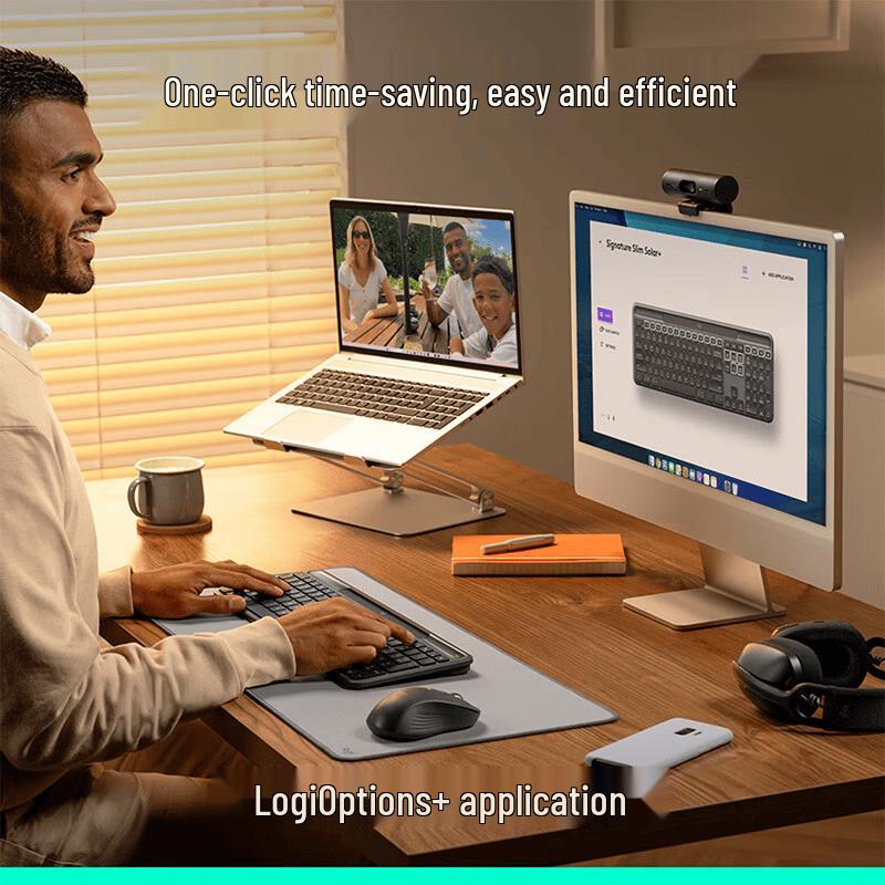 Logitech K980 Солнечная беспроводная клавиатура