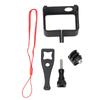 Action Camera Frame Mount Precision Cut Holes Protective Anti Fall Protective Housing Case for GO 3