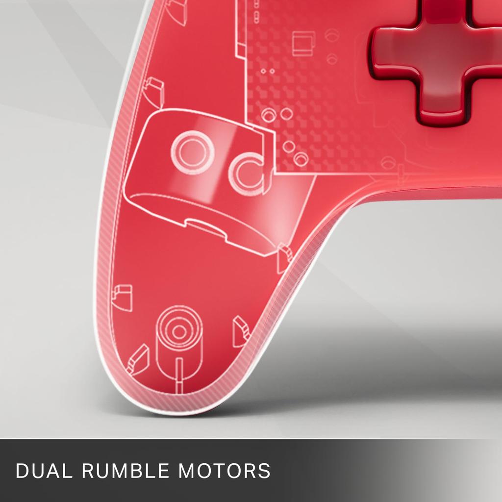 Год PowerA Advantage Проводной контроллер для Xbox Series Красный Функция двойной вибрации для Xbox Series PC Windows [2 Гарантия] XS - XS 10/11 (официальный