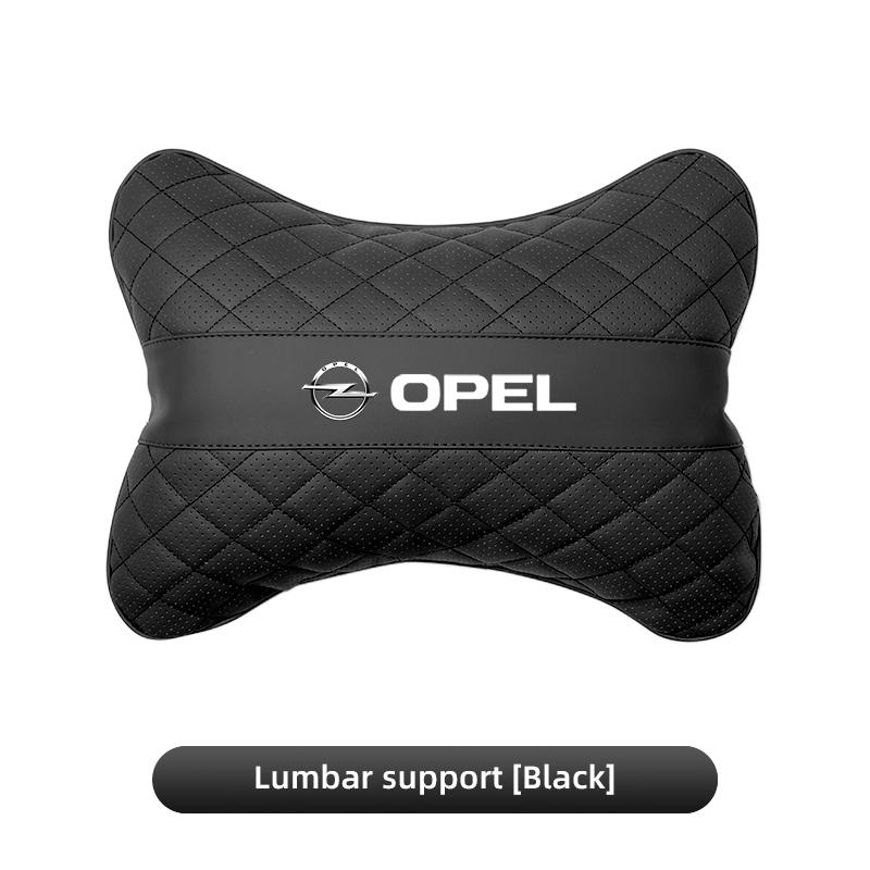 AAAYT1 Car Seat Headrest Pad Protect Lumbar Cushion Accessories For Opel Mokka Corsa D Astra Adam Antara Zafira Combo OPC Vectra H G J