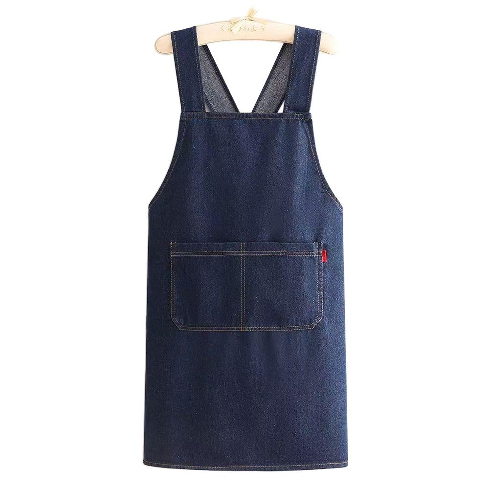 Cross Strap Style Apron Sleeveless Cooking Apron Fashion Catering Waiter Work Clothes  Unisex