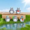 10Pcs Cartoon Mini Totoro Animal Miniatures Resin Ornaments Fairy Garden Decoration Moss Terrarium Micro Landscape