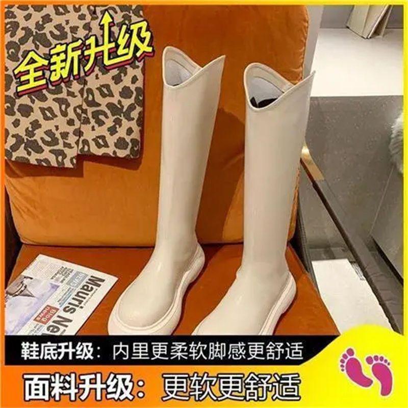 Increase Height and Slim Martin Boots Women's Boots 2025 New Fashion Trend V-mouth Knight Boots Popular Versatile Boots