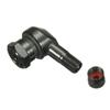 2PCS 11.3mm CNC Aluminum Black  Motorcycle 90 Degree Rim Wheel Tire Valve Stems