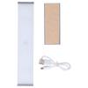 Infrared Motion Sensor LED Lamp USB Rechargeable 3 Levels Brightness Strip Light for Indoor