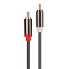 Aluminum Alloy Casing for RCA Audio Cable Tinned Copper Wire Amplifier Cable  TV