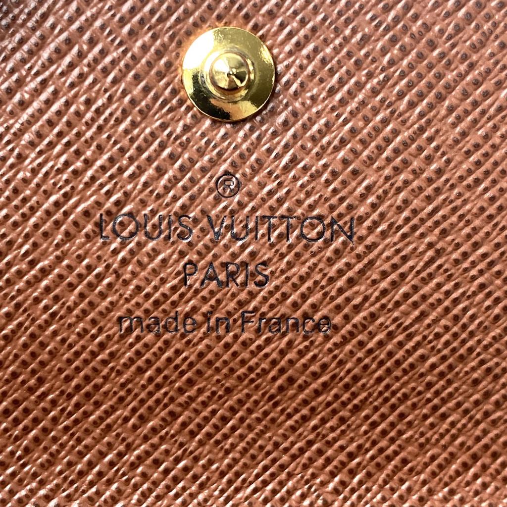 Used LOUIS VUITTONKey Holder  Brown PVC Unisex