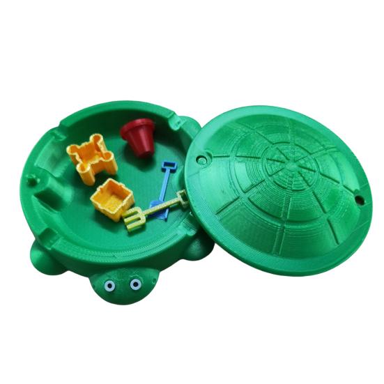 Mini Turtle Sandbox with Tools Fidget Desk Toy for Stress Relief Mini Zen Garden Sandbox Desktop Accessories for Home