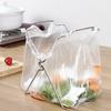 Garbage Bag Shelf Rag Rack Foldable Kitchen Trash Can Hanging Plastic Bag Shelf Storage Rack