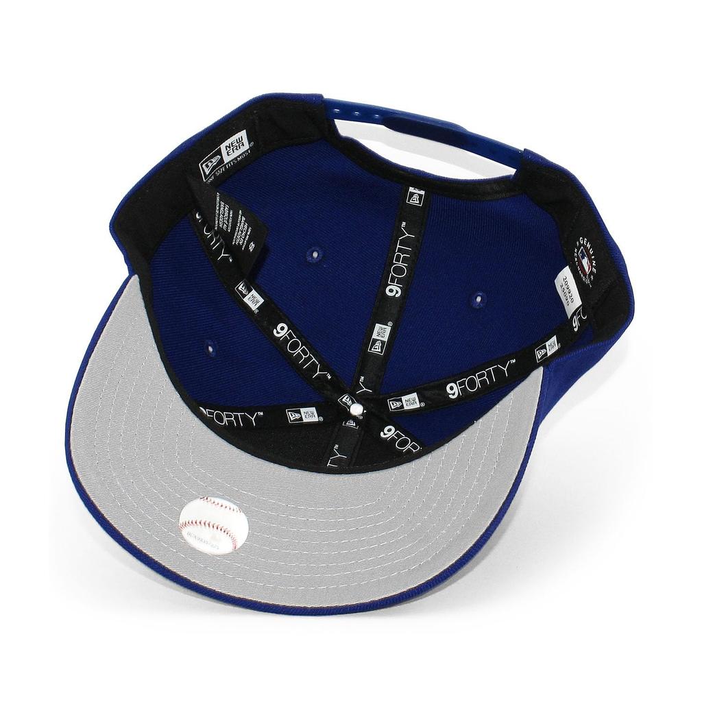 New Era 9FORTY Snapback Los Angeles Dodgers MLB D LOS ANGELES DODGERS Регулируемый Размер M-КОРОНА Кепка, Логотип, Синий, 940MC, Унисекс, [Б/У]