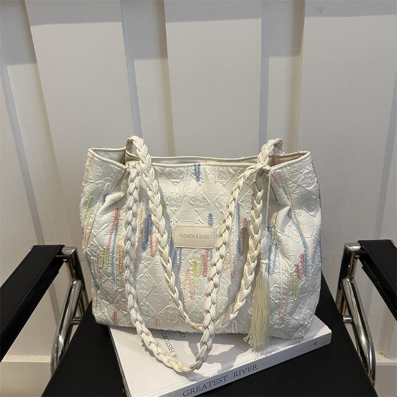 Niche Simple сумка через плечо для женщин на лето новая модная повседневная сумка-тоут большой вместимости сумка для поездок на работу и обратно