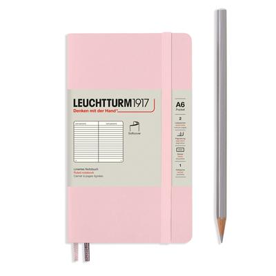 LEUCHTTURM1917 Блокнот A6 В линейку Мягкая обложка Пудровый 363945