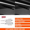 For Volkswagen Jetta - Real Carbon Fiber Sticker trument defogging vent panel Cover Car ide decorative Accessories