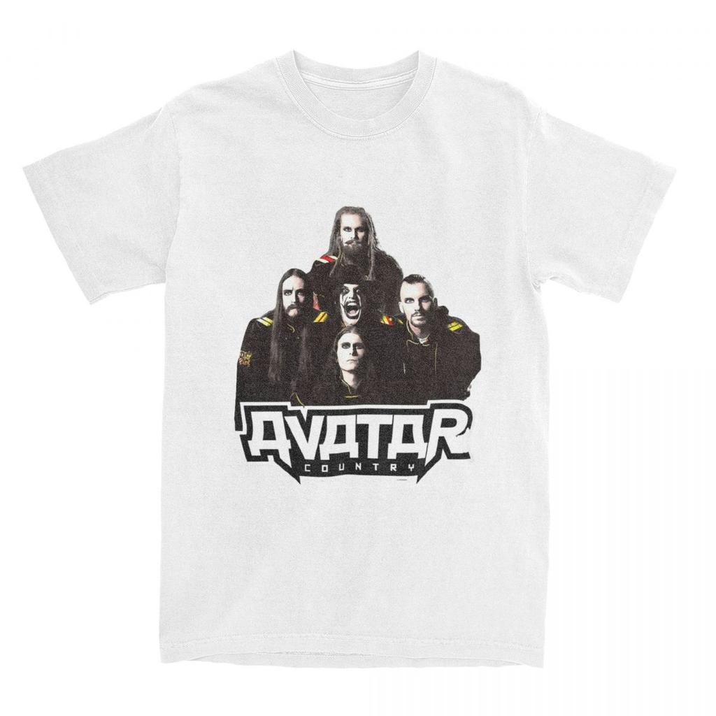 Мужская и женская футболка с изображением группы Heavy Metal Avatar, одежда из чистого хлопка, футболка, винтажные футболки на все сезоны