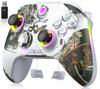 EasySMX PC Wireless Controller, RGB Backlit, Gamepad, Wireless Controller for Switch Joy-Cons, Windows PC, Switch, iOS, Android, and Steam Deck