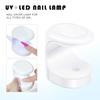 1 комплект лампы для ногтей, USB-зарядка, быстросохнущая портативная светодиодная сушилка для ногтей