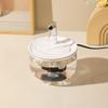 Circulation Cat Automatic Water Bowl Transparent Drinking Fountain Water Dispenser  Household