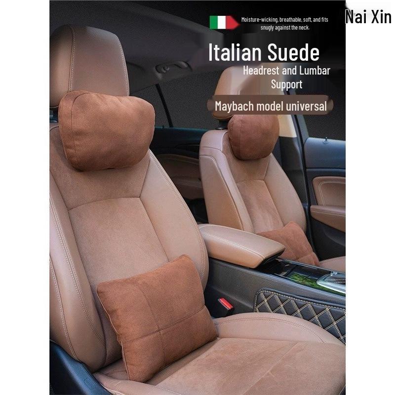 Compatible Headrest & Lumbar Support Cushion for Infiniti Q50L, QX50, QX60, Q70L