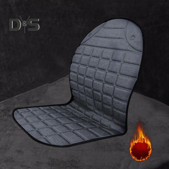 Подушка для сиденья автомобиля с подогревом, регулируемая температура, быстрый нагрев, легко моется, универсальная, для внедорожников, грузовиков, зимняя подушка для сиденья