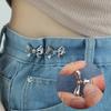 1PC  Bowknot Button Adjuster for Pants and Skirts Waist Tightener Adjustable Waist Buckle for Jeans No Sewing Required