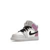 Детские кроссовки Air Jordan 1 Mid PS Barely Grape Purple Black White DQ8424-501