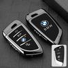 EUCQ6 Zinc Alloy Leather Car Remote Key Case for BMW F10 F11 F20 F25 F30 F31 F34 G20 G30 X3 X4 I3 M3 M4 1 3 5 Series Accessory