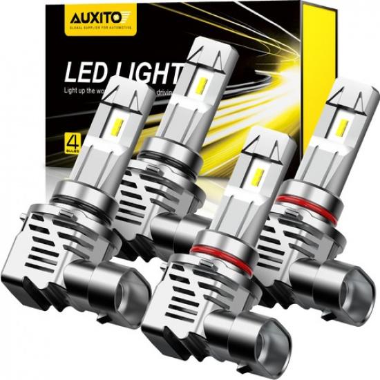 AUXITO LED Headlight Bulbs High/Low Beam/Fog Light H7 H4 H13 9007 9005 H1 9004 B