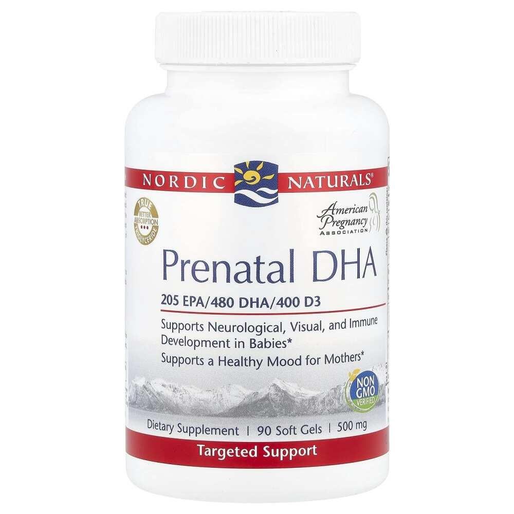 Nordic Naturals DHA Softgels for Pregnant Women 90 Tablets 1 pcs