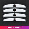 4PCS Universal Car Door Scrape Guard Bumper Guards Edge Protector Strip For Mitsubishi Outlander Lancer Cross Colt Xpander SL8