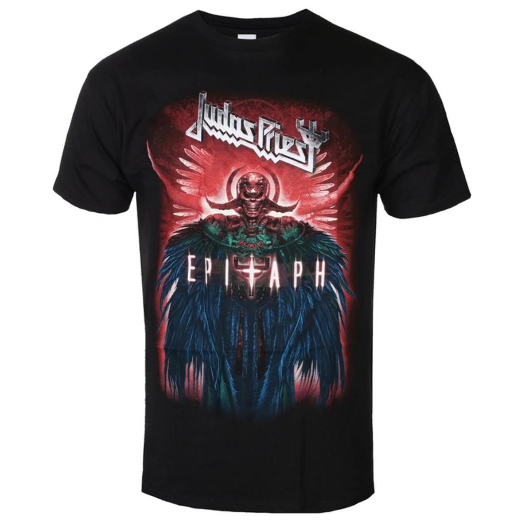 Judas Priest Sin After Sin Album Cover Pattern Printed Tshirt Classic Heavy Metal Band Tshirt For Daily And Concert Wear