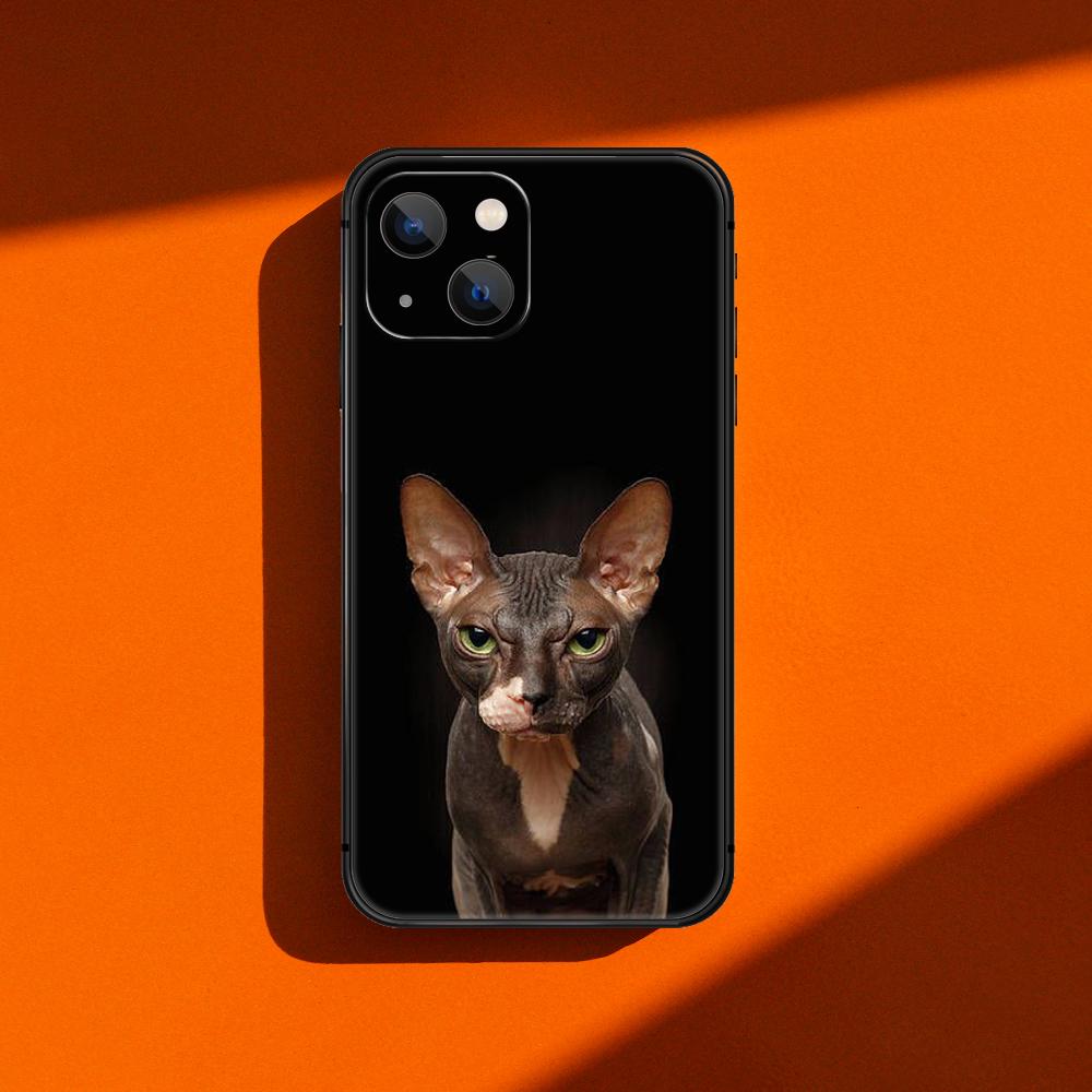 Модный чехол для телефона с изображением сфинкса и кота для iPhone Samsung Galaxy Redmi Xiaomi Oppo OnePlus Note SA 7 8 9 10 11 12 13 14 20 21 22 23 53 54 Pro Ultra