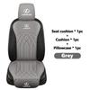 For Lexus Car Front Seat Head Pillow Case Seat Cushion Protector Pad RX350 IS250 IS200 GS300 LX570 RC350 UX250h ES350 AEW1