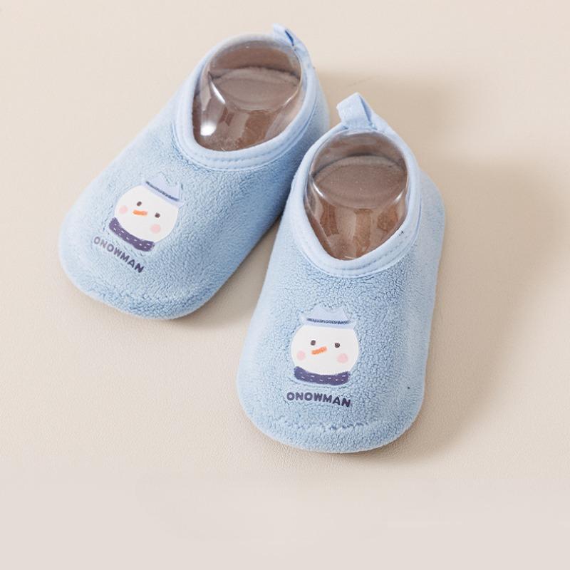 Детские напольные носки для девочек и мальчиков для осени и зимы, домашние, комнатные, для первых шагов, сетчатые, дышащие, с мягкой подошвой, нескользящие, детские напольные туфли