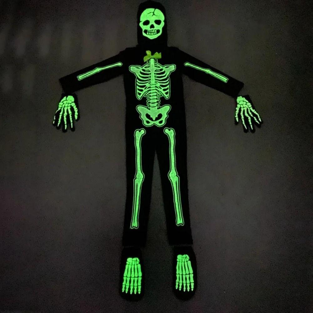 Glow-in-the-Dark Children Cosplay Costume Dress Up Costumes Performance Suit Men