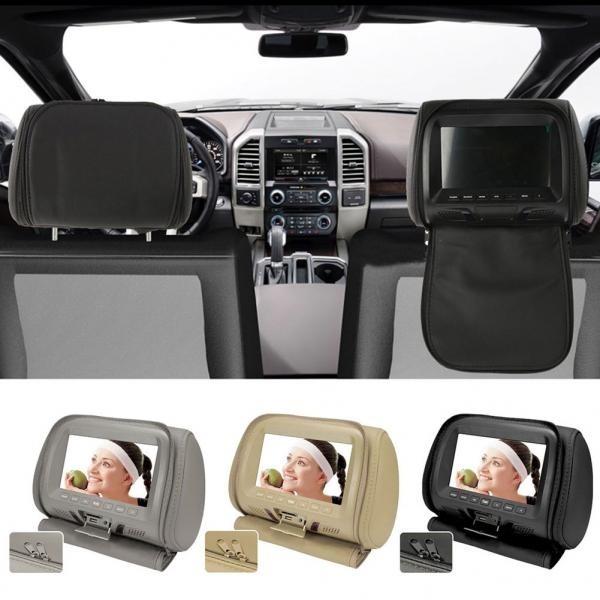 Universal 7 Inch Car Headrest Monitor Rear Seat Entertainment Player