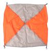 Outdoor 4 People Oxford Cloth Waterproof Tent Shelter for Camping  Travel Orange