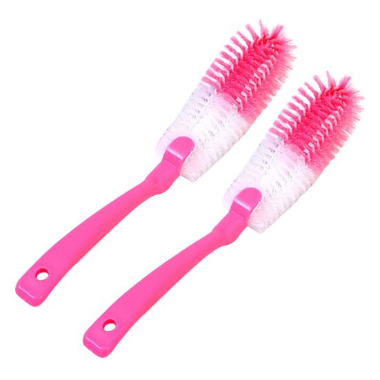 2/3/4 шт. Длинная ручка щетка мягкая щетина длинная ручка отверстия для подвешивания дизайн скребок для чистки чашек кухонный инструмент для чистки