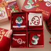 Year Of The Snake New Year'S Gift Box Socks Female Cute Cartoon Love Snake High Rubber Band College Style Female Cotton Socks Medium Tube Socks
