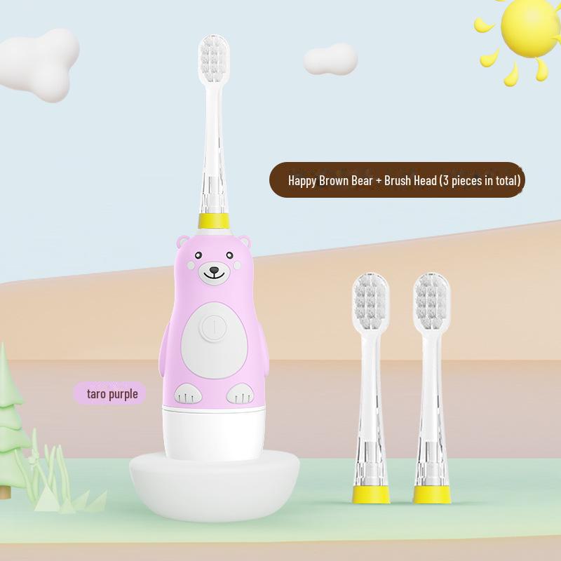 Электрическая зубная щетка Beinuo Kids' Sonic — умная, перезаряжаемая, автоматическая
